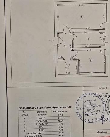 Apartament 2 camere curte proprie in Atria Urban Resort