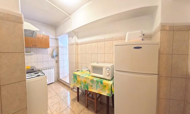 Garsonieră spațioasă 47 mp, stradal Bulevardul Unirii – mobilată, utilată, 2 balcoane