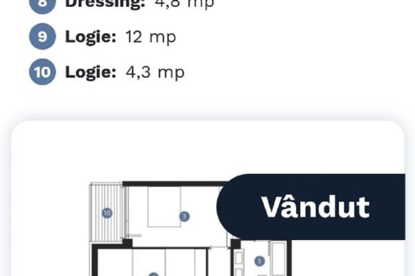 Straulesti 3 camere decomandat mobilat lux bloc 2025