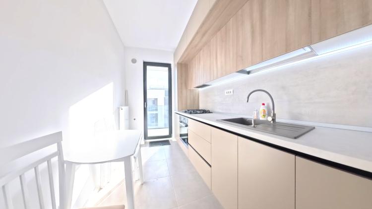 Apartament 2025 bucatarie mobilata si utilata 2 balcoane Straulesti
