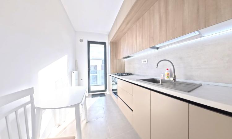 Apartament 2025 bucatarie mobilata si utilata 2 balcoane Straulesti
