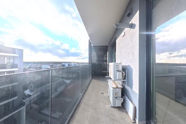 Apartament 2025 bucatarie mobilata si utilata 2 balcoane Straulesti