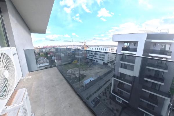 Apartament 2025 bucatarie mobilata si utilata 2 balcoane Straulesti