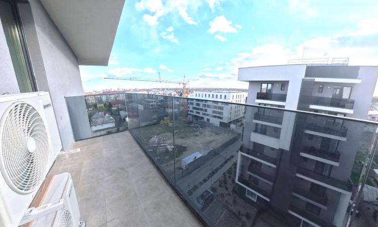 Apartament 2025 bucatarie mobilata si utilata 2 balcoane Straulesti