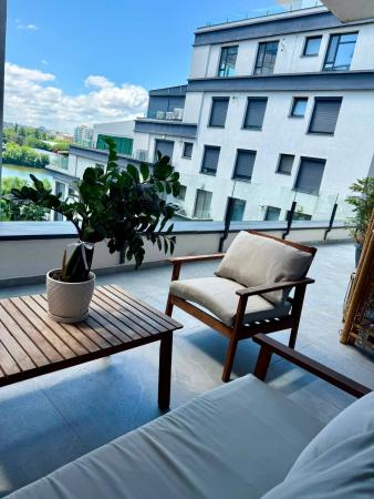 Apartament 3 camere Laguna Residence 6/7 - mobiliat si utilat complet