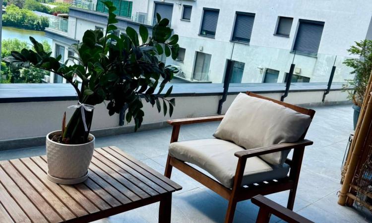 Apartament 3 camere Laguna Residence 6/7 - mobiliat si utilat complet
