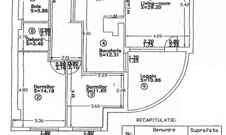 Baba Novac -Belvedere Residence- Vedere parc IOR - 3 camere 120 mp