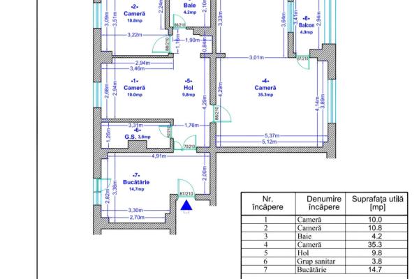 4 Camere - Virtutii - Lujerului - Uverturii