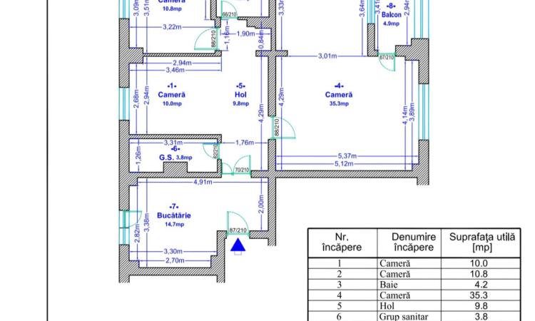 4 Camere - Virtutii - Lujerului - Uverturii
