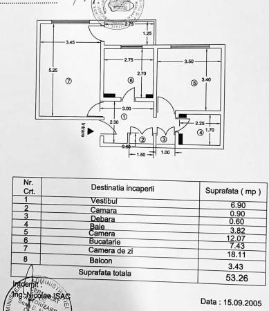 2 Camere - Gorjului - Dezrobirii - 1979
