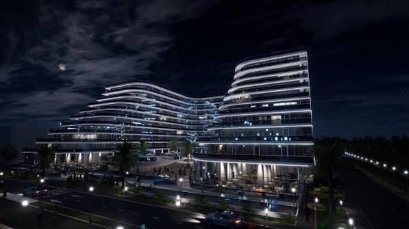 Titanic White, apartament lux, vedere frontala la mare