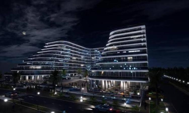 Titanic White, apartament lux, vedere frontala la mare