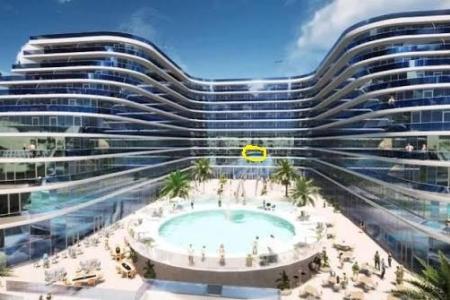 Titanic White, apartament lux, vedere frontala la mare