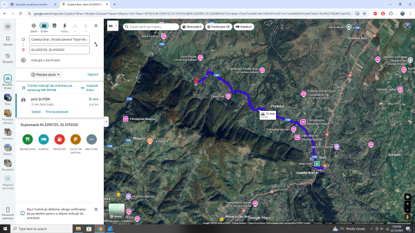 Zarnesti - Bran , 1000 mp intravilan,puz p+4,