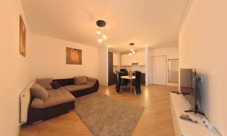 Pipera Plaza - Four City North - 3 camere mobilat / utilat - cu parcare