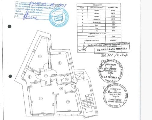 3 Camere - Eminescu - Dacia - Bloc Nou