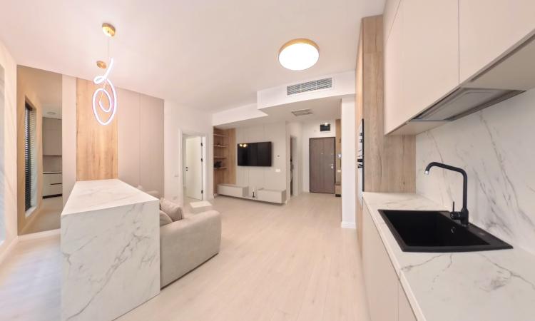 Luxury 2-room apartment first rental MTM Pipera Lake
