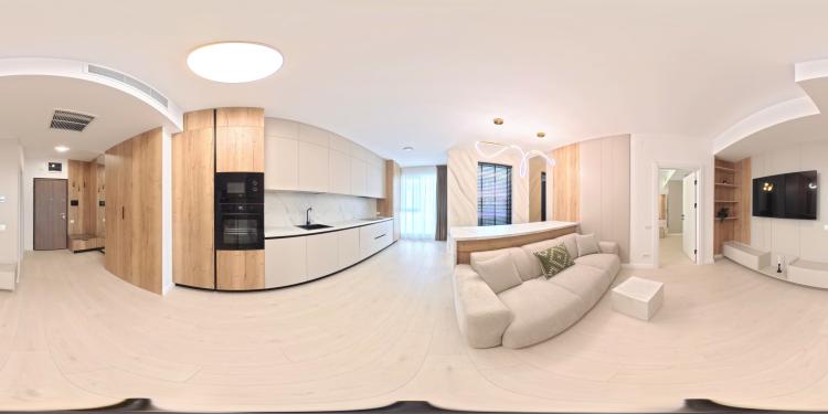 Luxury 2-room apartment first rental MTM Pipera Lake