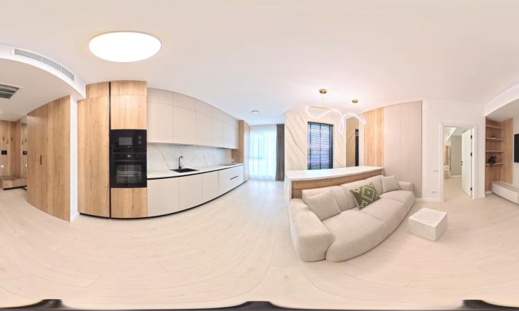 Luxury 2-room apartment first rental MTM Pipera Lake