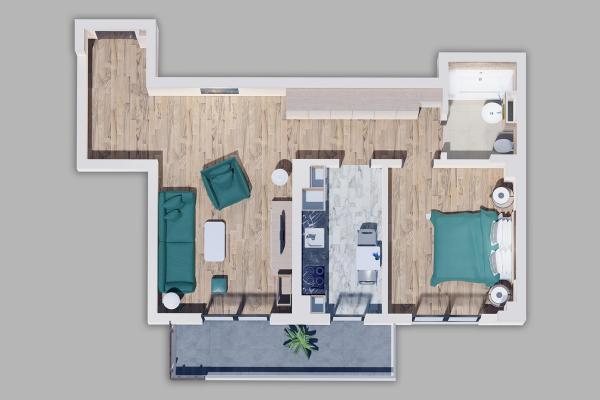 02C Apartament 2 camere Metrou Straulesti, Bucurestii Noi mutare imediata