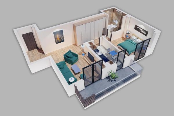 02C Apartament 2 camere Metrou Straulesti, Bucurestii Noi mutare imediata