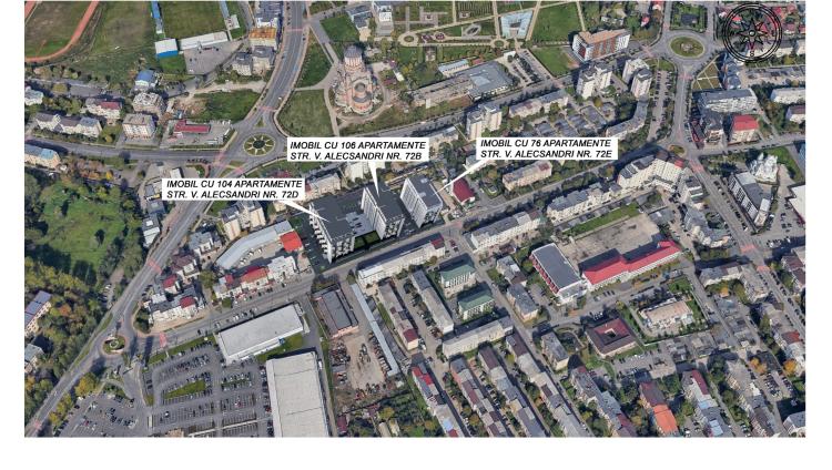 Apartament 2 camere, imobil nou modern , Vasile Alecsandri