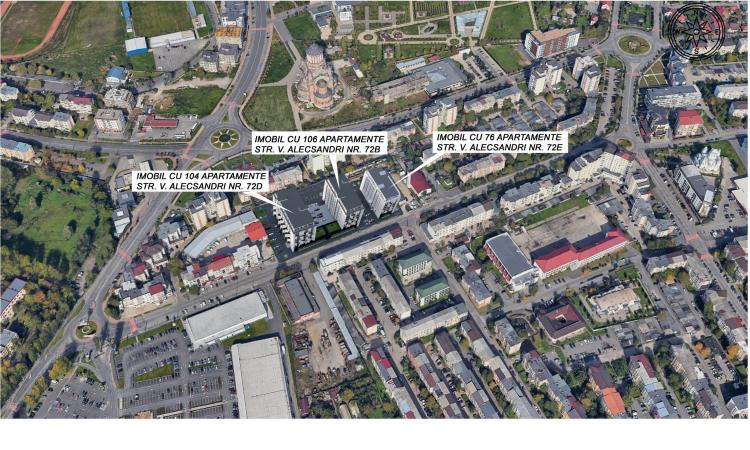 Apartament 2 camere, imobil nou modern , Vasile Alecsandri