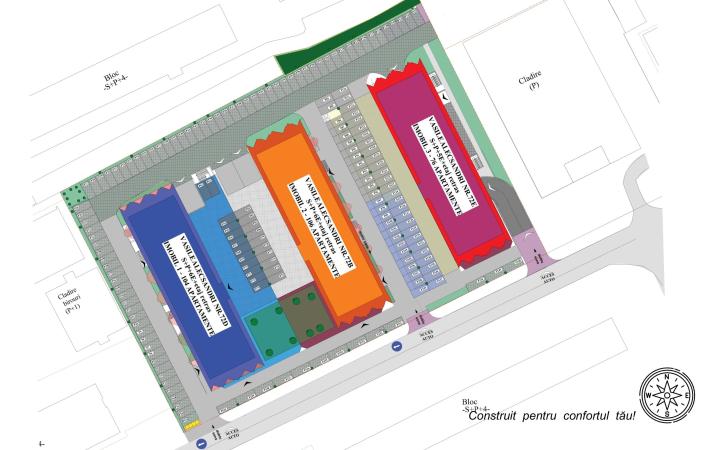 Apartament 2 camere, imobil nou modern , Vasile Alecsandri