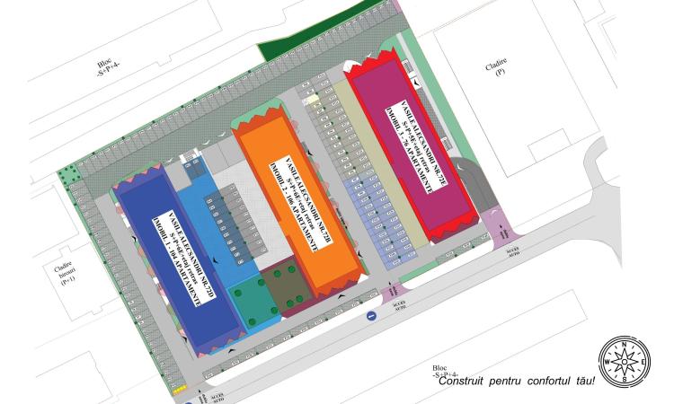 Apartament 2 camere, imobil nou modern , Vasile Alecsandri