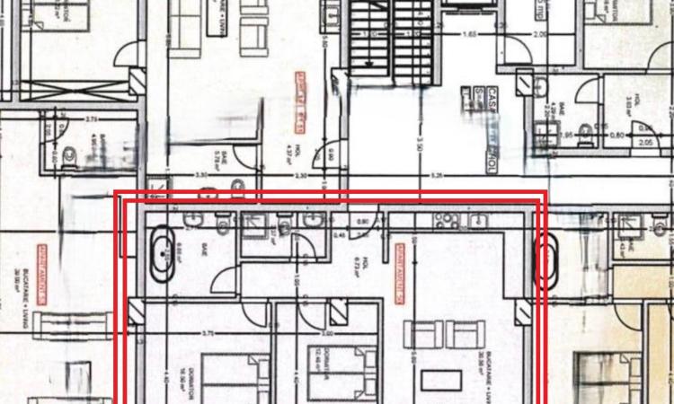 Apartament 3 camere - central , G. Cosbuc