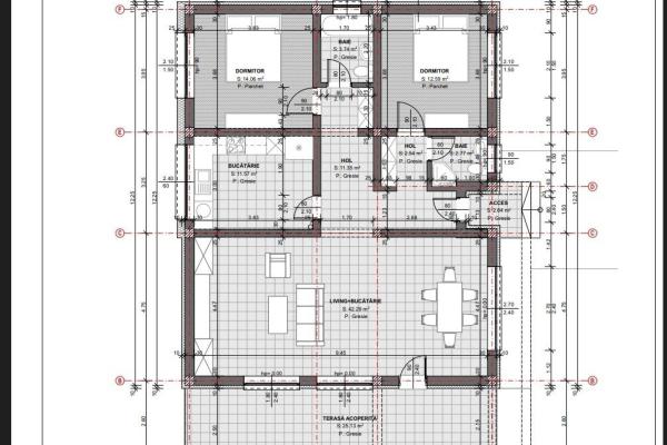 Casa noua individuala, Tăuții de Sus, 5.5 ari teren,110 mp