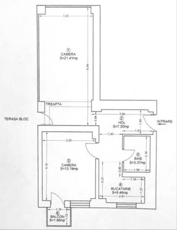 Apartament cu 2 camere - terasă de 60 mp – Zona Progresului, Str. Culturii