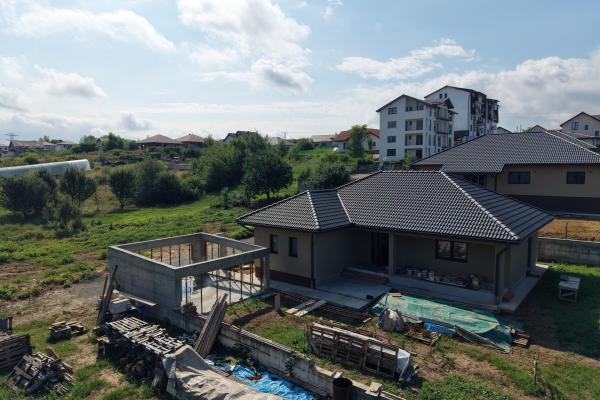 Case individuale finisate Mocira | 6 ari teren | Garaj 36 mp | Terasă 39 mp | La 5 minute de Baia Mare
