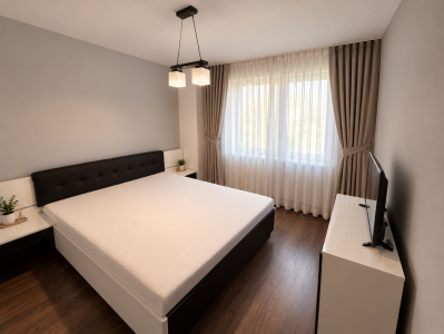 Apartament decomandat, 2 camere, balcon spațios de 7 mp și parcare subterană Marasesti