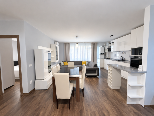 Apartament decomandat, 2 camere, balcon spațios de 7 mp și parcare subterană Marasesti