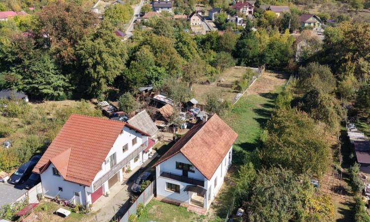 VILĂ P+1 SEMIFINISATĂ | 180 MP UTILI | TEREN 1.233 MP | VALE LA LIMITA PROPRIETĂȚII