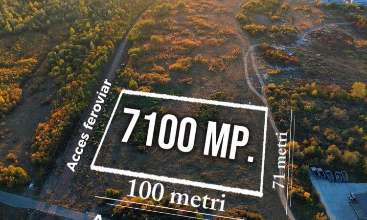Teren 7.100 mp. zonă industrială, Lângă Auchan Baia Mare