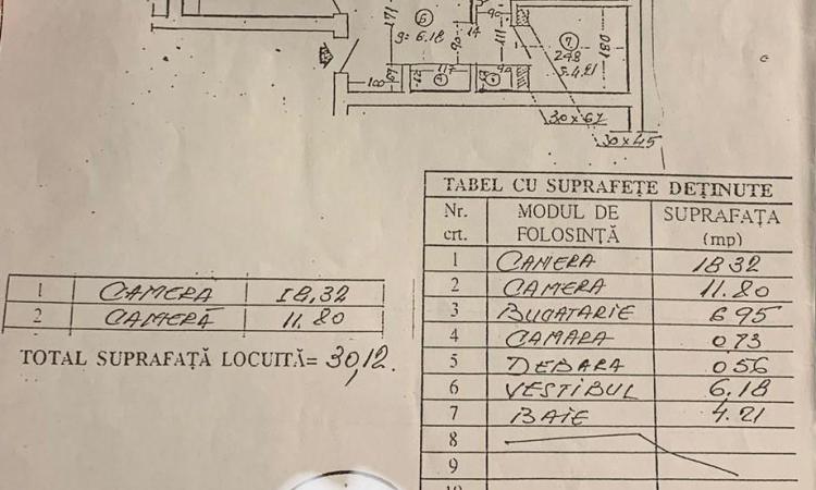 Bloc anvelopat. 2 camere, etaj 4- Baneasa