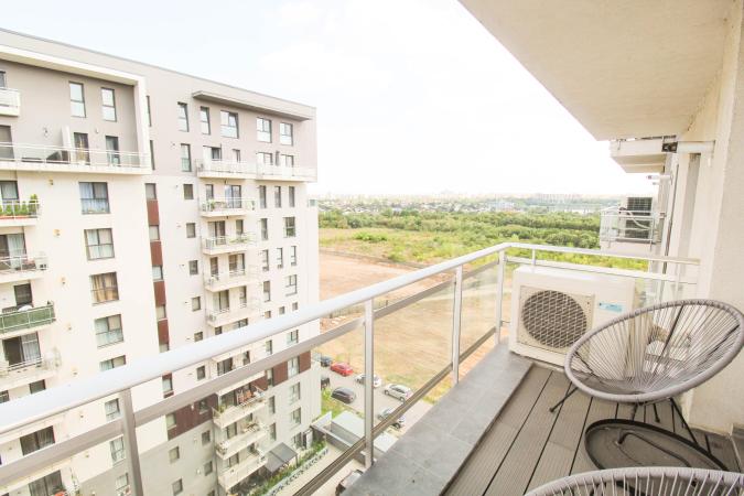 3 camere - Lux - Belvedere Aviatiei - 2locuri de parcare incluse-chirias inclus
