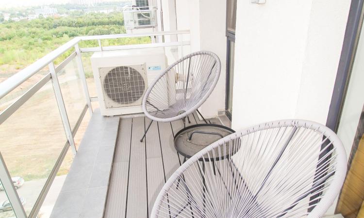 3 camere - Lux - Belvedere Aviatiei - 2locuri de parcare incluse-chirias inclus
