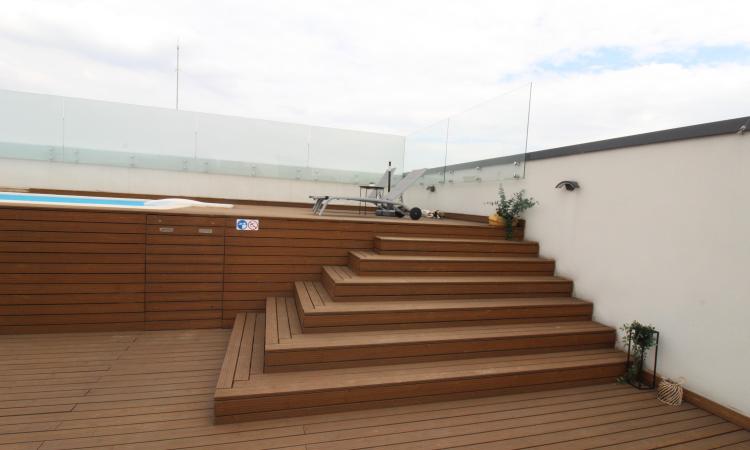Carmen Sylva Apartment with parking lot. New. 2 rooms for rent- 1st floor