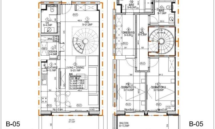 Duplex- One Rahmaninov- 3 Camere