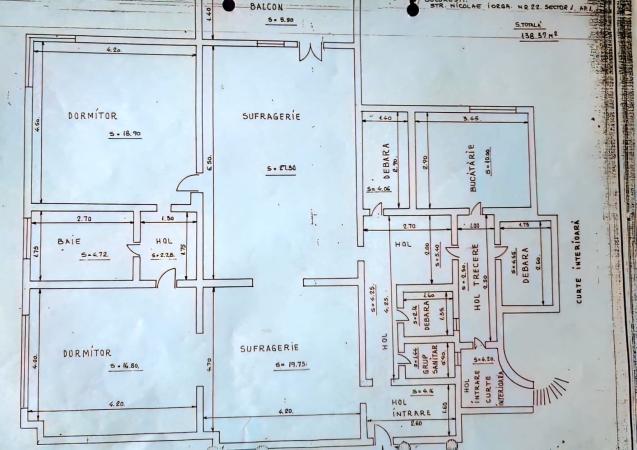 6 Camere - 3 bai - Piata Romana - Balcon - 3 min metrou