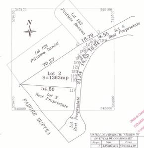 PARADISUL VERDE. PARCELA DE TEREN 1363 MP. LOT SPECIAL. RETRAS