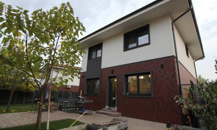 Vila 5 camere, 3 bai, teren de 600 mp in Paradisul Verde Corbeanca an 2022 de inchiriat, SU 162 mp