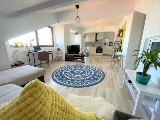 Ap 3 camere -Parc Baziliescu Bucurestii Noi -mansarda- Modern