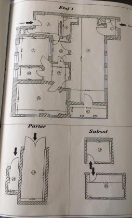 3-room apartment in a villa - special architecture - Primaverii