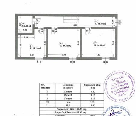 Casa 5 camere 2 bai  130mp + garaj + teren 86mp - Piata Gemeni