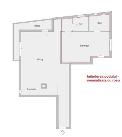 Piata Victoriei - 2 camere + pod locuibil - bloc nou - Comision 0%