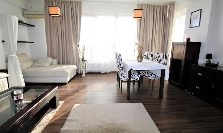 Apartament 3 camere - Baneasa - 90mp - garaj - centrala proprie